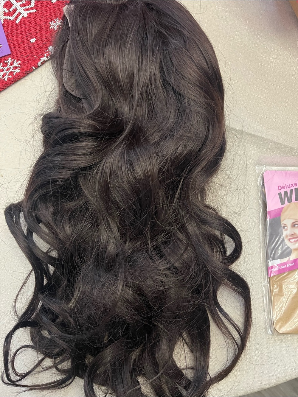Dark Brown Women’s Wavy Hairpiece - Brand Unspecified
